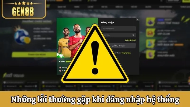 3 lỗi thường gặp khiến người dùng không thể vào tài khoản