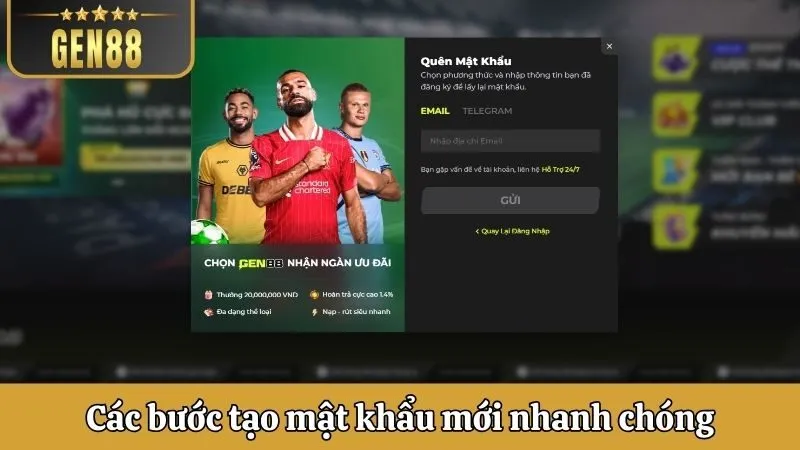 4 thao tác tạo mật khẩu mới nhanh chóng nhất