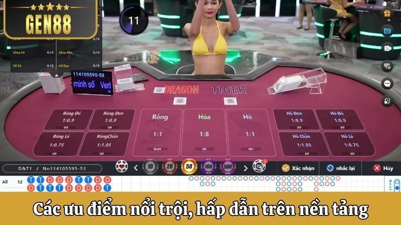 Các ưu điểm nổi trội, hấp dẫn trên nền tảng