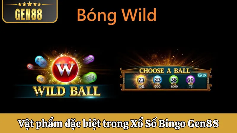 Giới thiệu các vật phẩm đặc biệt trong Xổ Số Bingo