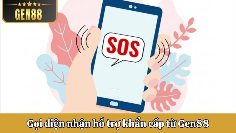 Gọi điện nhận hỗ trợ khẩn cấp từ nhà cái