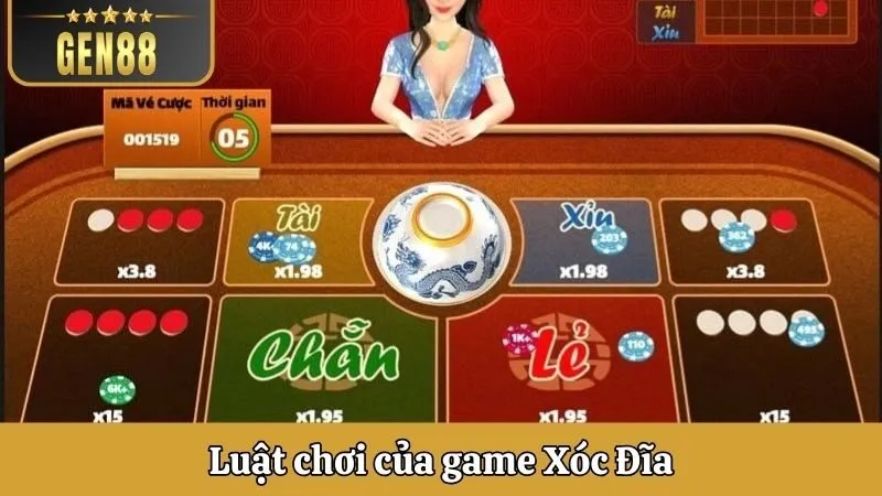 Luật chơi của game Xóc Đĩa