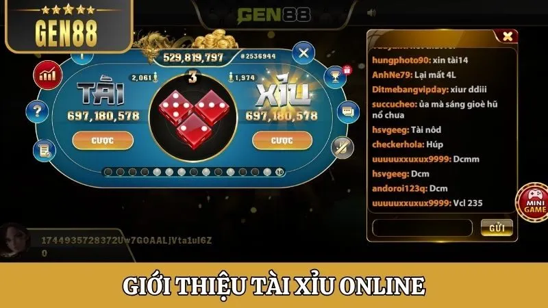 Một vài nét chính về game Tài Xỉu online