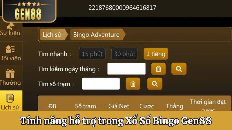 Những tính năng hỗ trợ độc đáo trong Xổ Số Bingo
