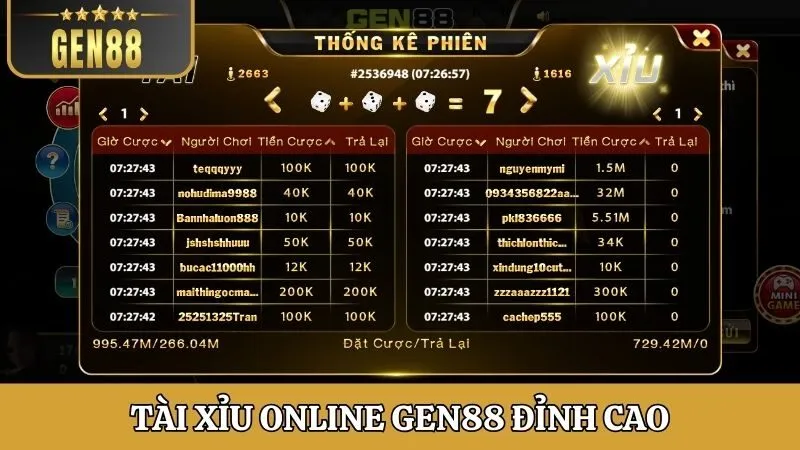Tài xỉu online